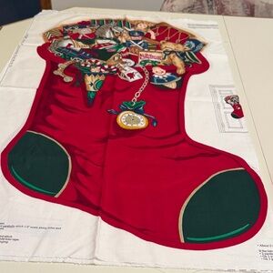 Cranston print works antique stocking craft